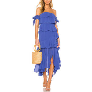 Misa Los Angeles 'Isidora' Blue Dress Size S